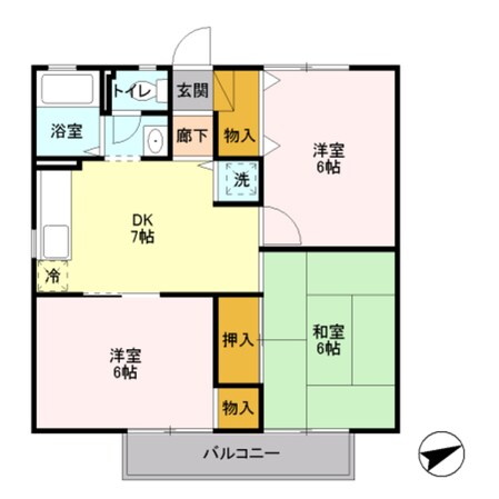 ストークコートの物件間取画像